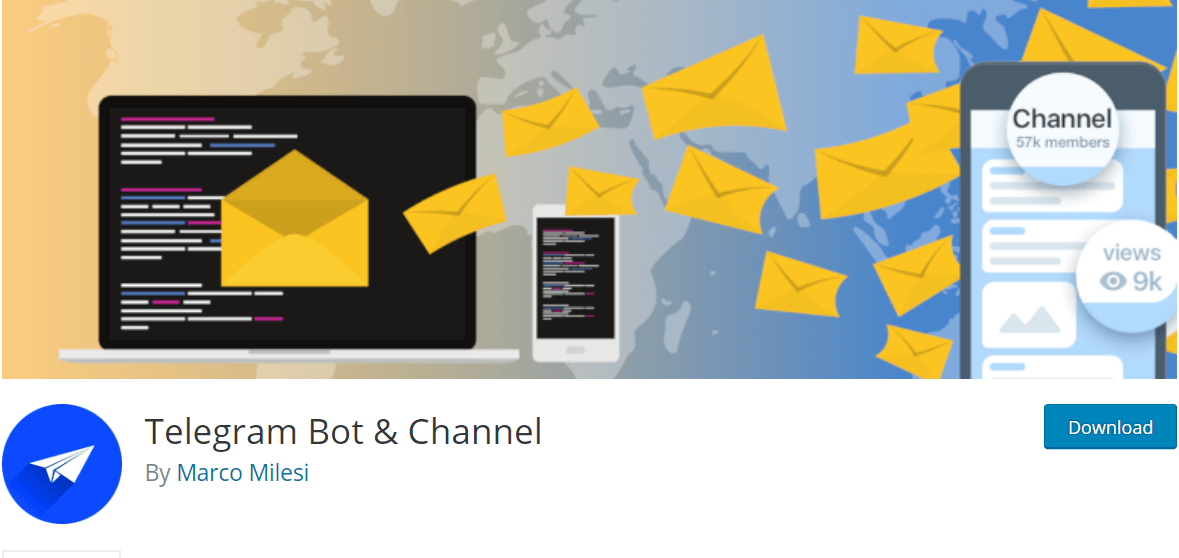 telegram bot& channel wordpress telegram plugin
